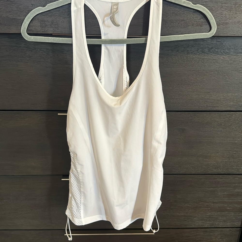 Women’s Athleta Brand white tank top